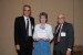 Dr. Nagib Callaos and Dr. Andrés Tremante, IMSCI 2012 General Co-Chairs, giving Prof. M. Louise Ripley the best paper award certificate of the session "Education and Training Systems and Technologies II." The title of the awarded paper is "Keeping Up with the Reality Show: A Ten-Years-Later Review of Surviving Teaching on the Internet."